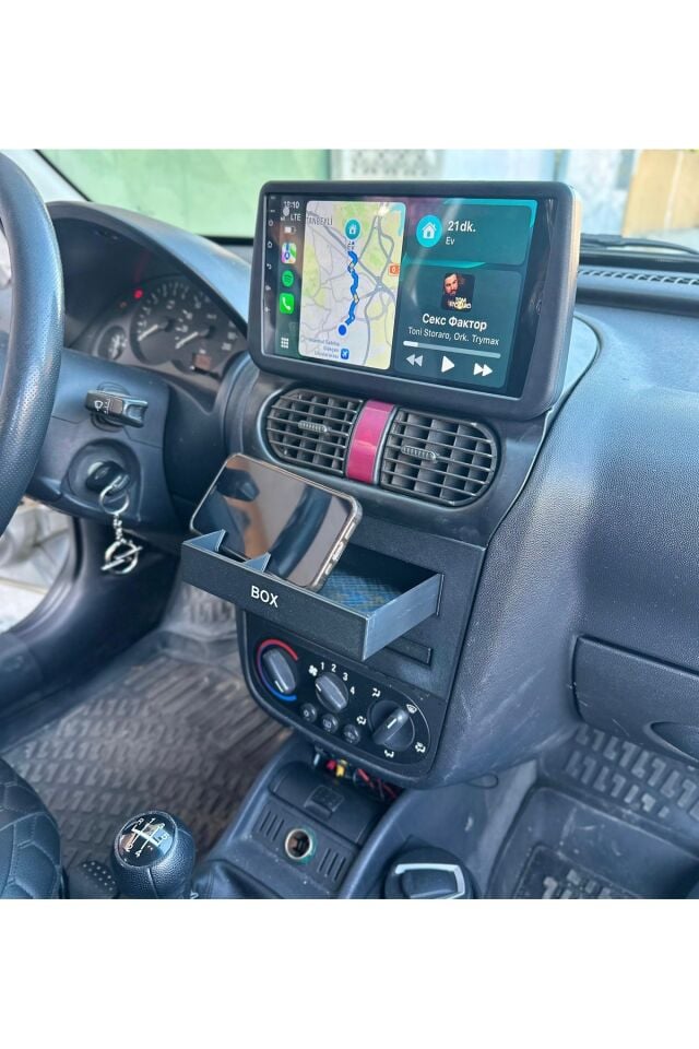 Opel Corsa Combo C Bardaklık Saklama Gözü ve Telefon Tutucu