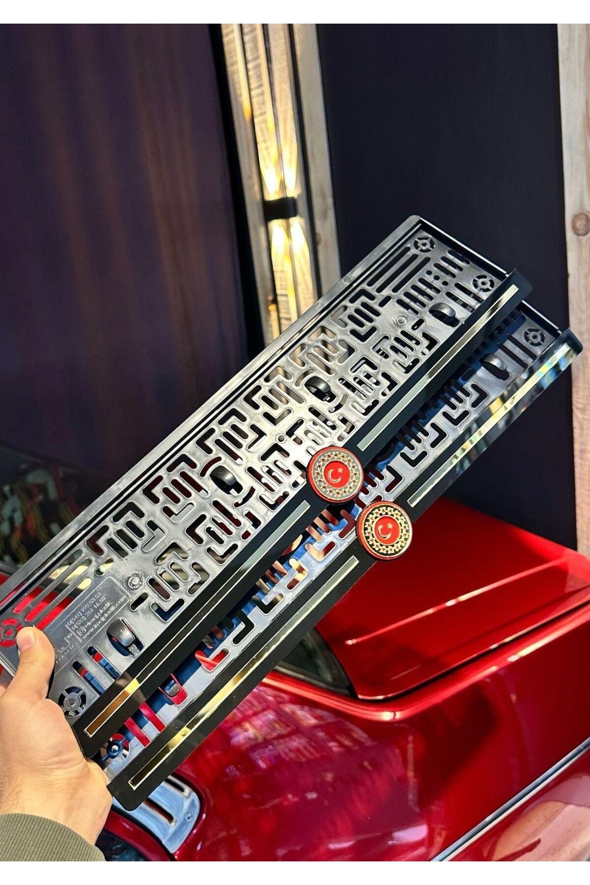 Cumhurbaşkanlığı forsu 2 adet Pleksi plakalık