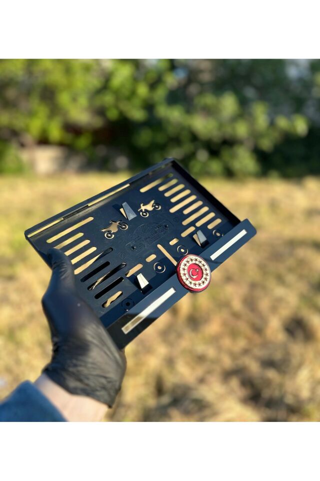 Cumhurbaşkanlığı forsu Motor Pleksi plakalık Motosiklet