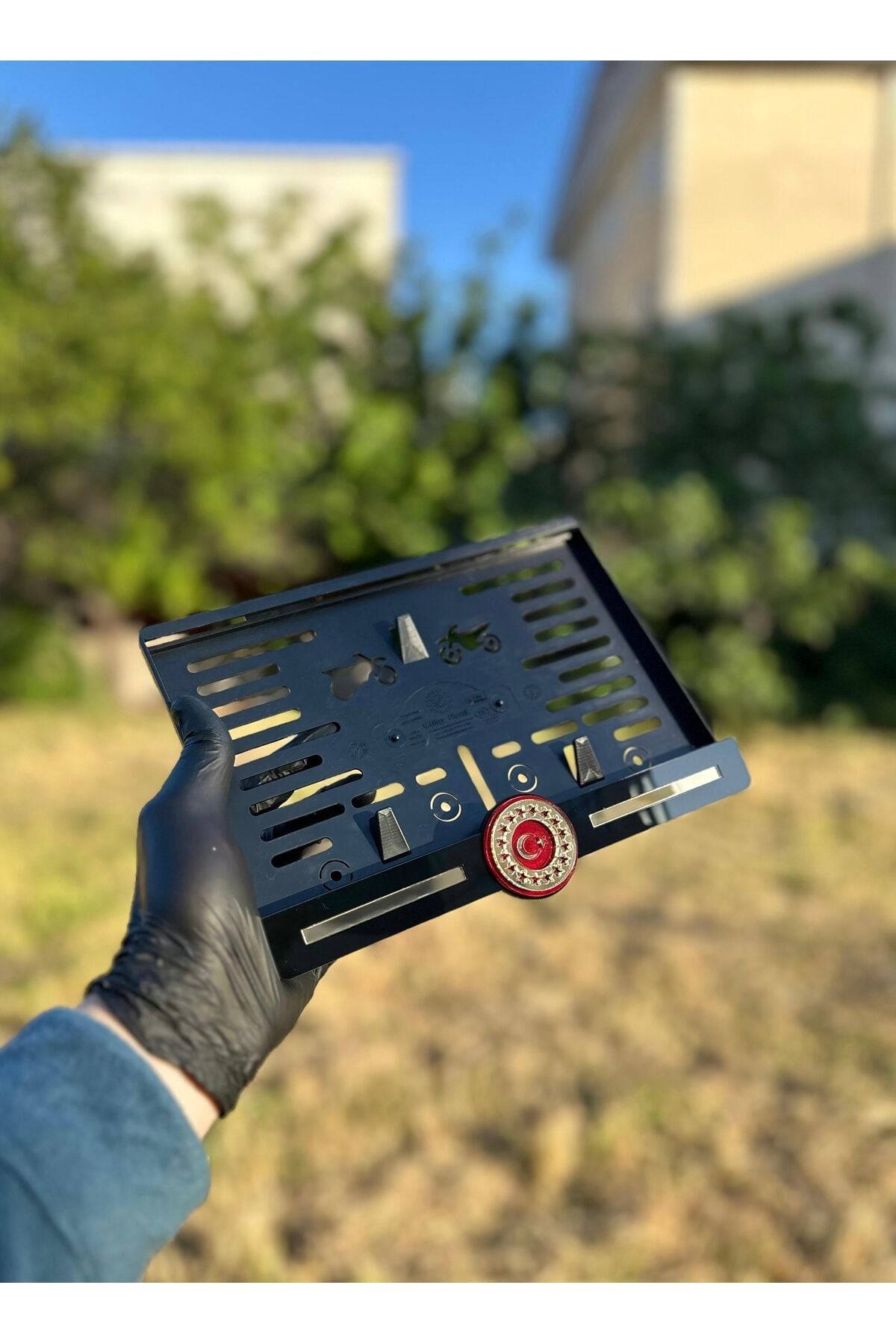 Cumhurbaşkanlığı forsu Motor Pleksi plakalık Motosiklet