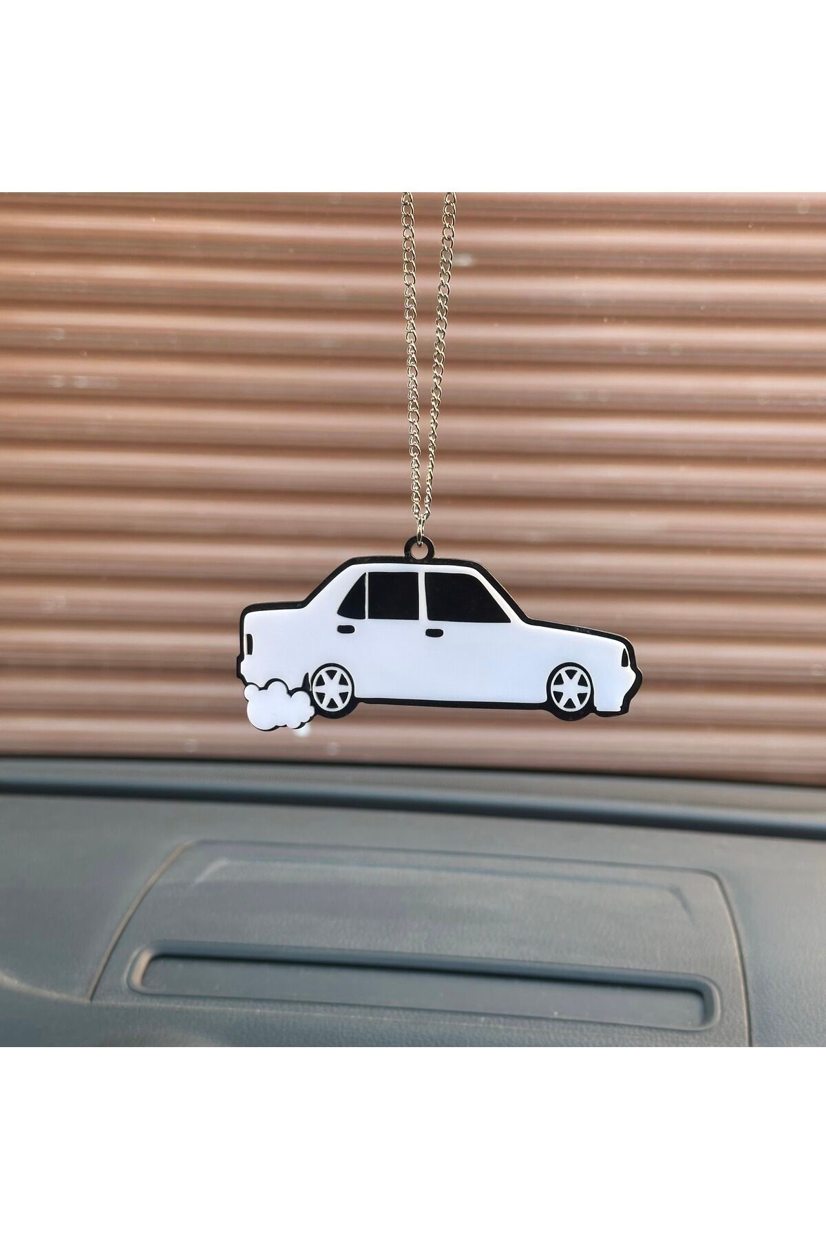 Tofaş Dikiz Ayna Süsü (Siyah Beyaz)
