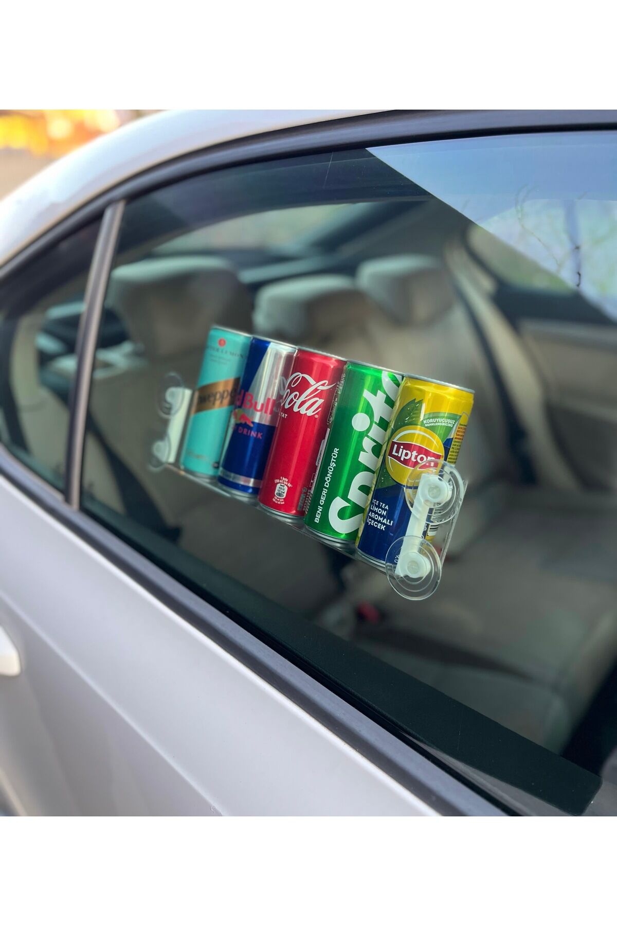 Araç İçi Vantuzlu Dekor İçecek Stantı