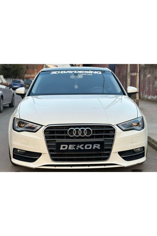 Dekor Pleksi Dekor Plaka  (Siyah Krom )