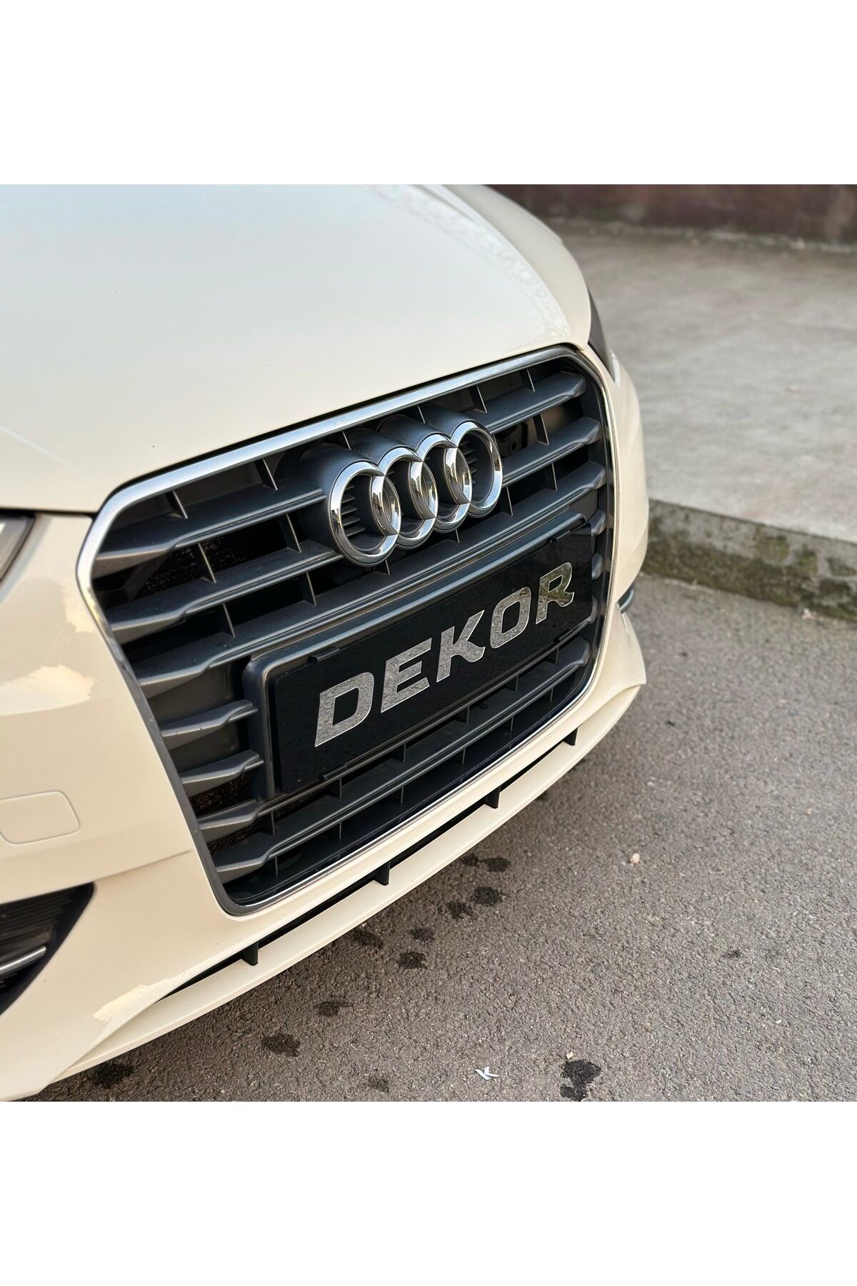 Dekor Pleksi Dekor Plaka  (Siyah Krom )