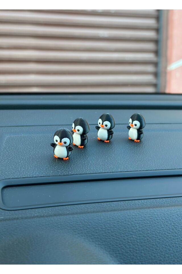 Penguen Sevimli  Torbido Aksesuarları (4 Adet )