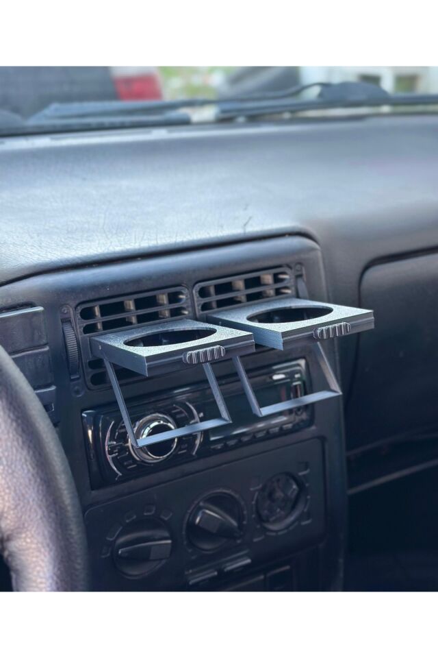 Volkwagen Polo 6N (1994-1999) Slim Bardaklık (Diğer uyumlu araçlar Seat İbiza (1993-1999)) 2ADET