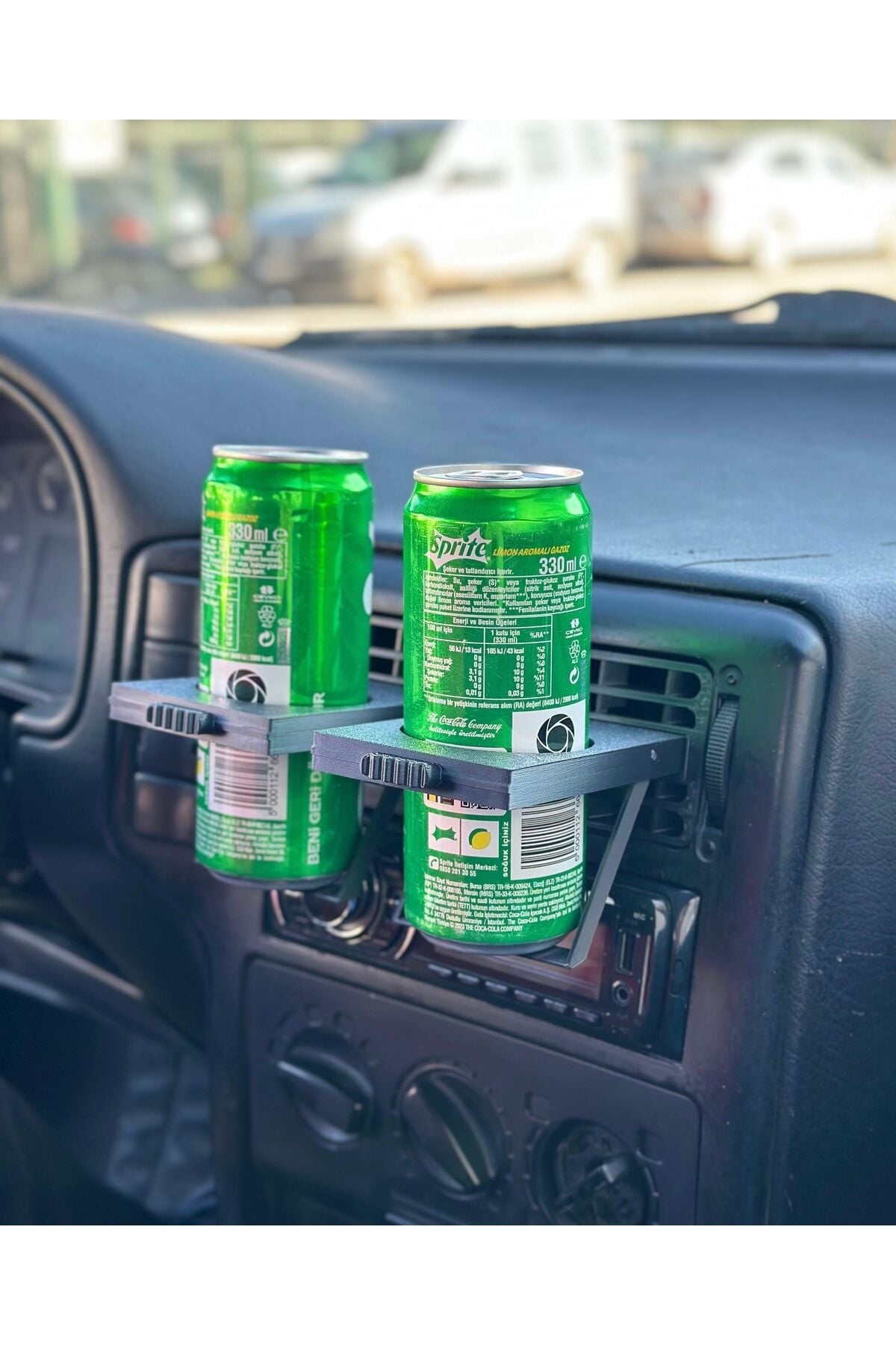 Volkwagen Polo 6N (1994-1999) Slim Bardaklık (Diğer uyumlu araçlar Seat İbiza (1993-1999)) 2ADET