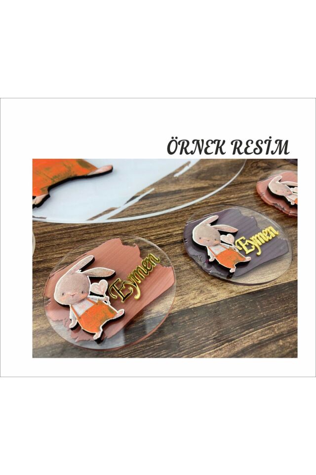 25 Adet Şeffaf Pleksi 7 Cm Nişan ,nikah Hediyelik Boş Şeffaf Pleksi Süslemeye Uygun