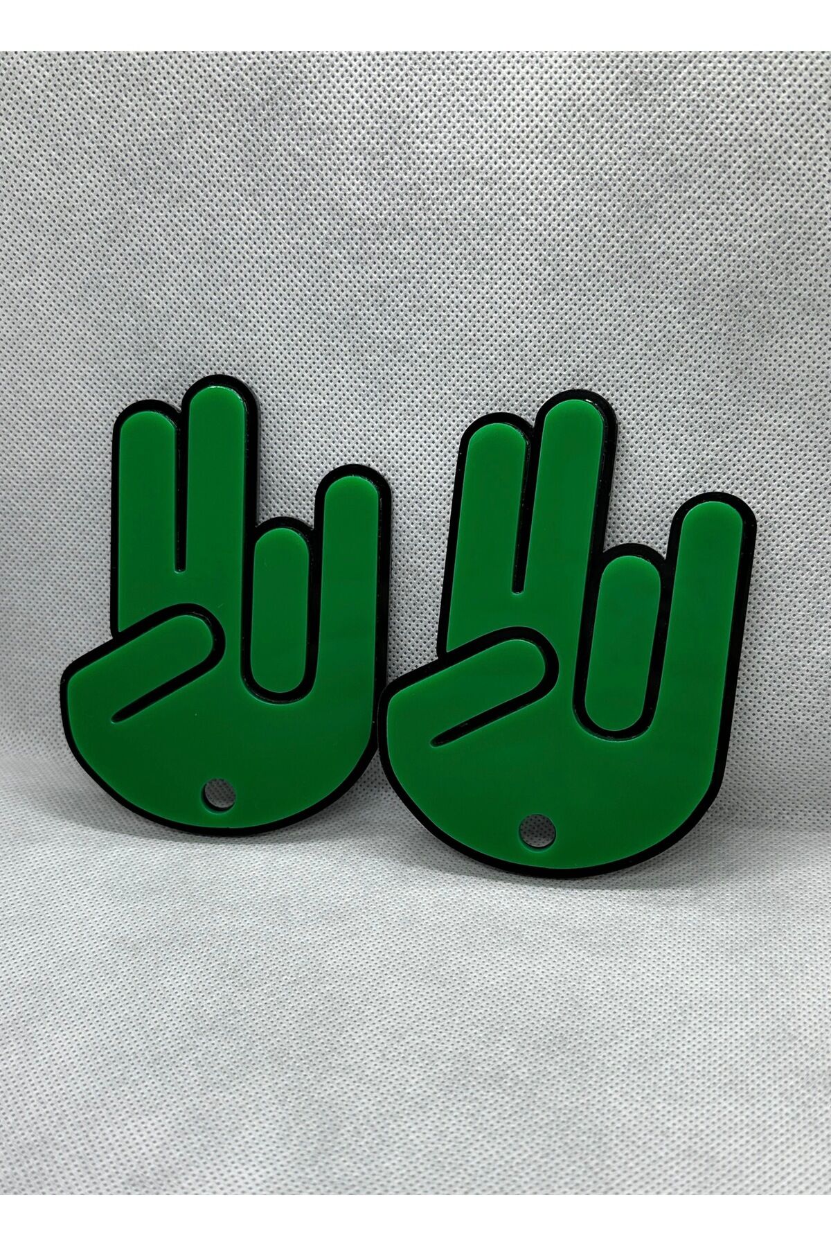 Jdm El Ön Silecek  El Sallama Pleksi Aparat Küçük Boy 2 Adet (8x11 cm)(YEŞİL)