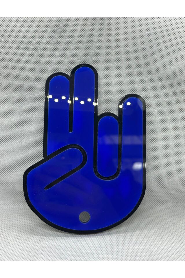 Jdm El Arka Silecek  El Sallama Pleksi Aparat Büyük Boy (10.5-14.5 cm)(MAVİ)