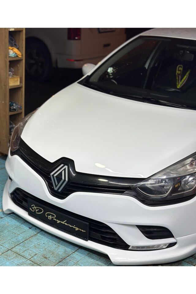 Clio 4 Yeni Ön Amblem (Ortası Dolu)