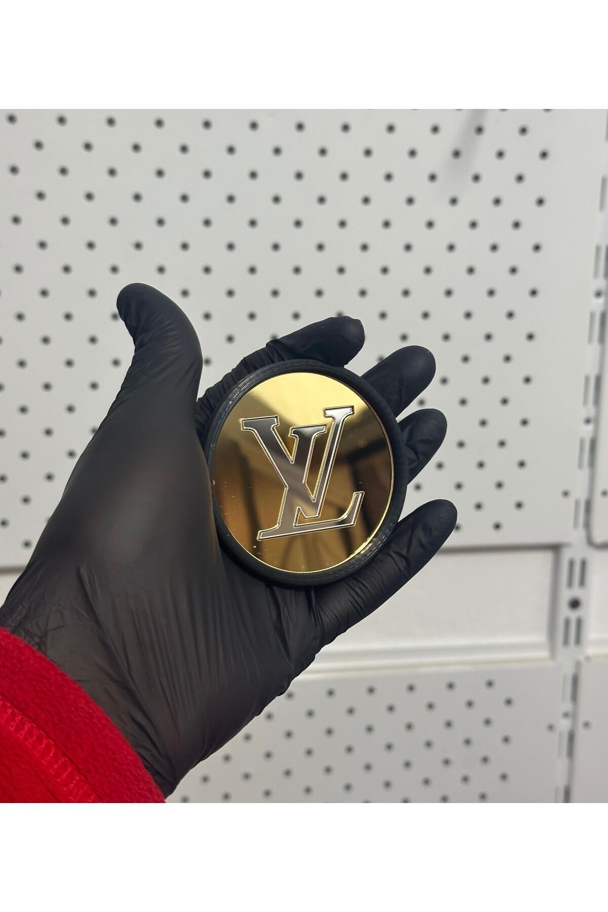 Louis Vuttion tofaş şahin doğan bagaj arması (gold-krom)