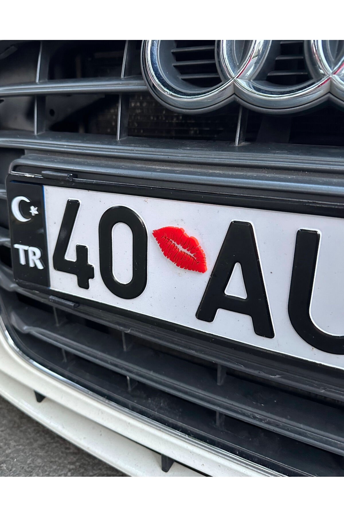 Pleksi Öpücük Plaka İçin 2 Adet