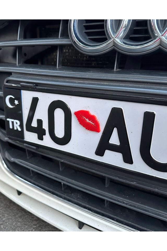 Pleksi Öpücük Plaka İçin 2 Adet