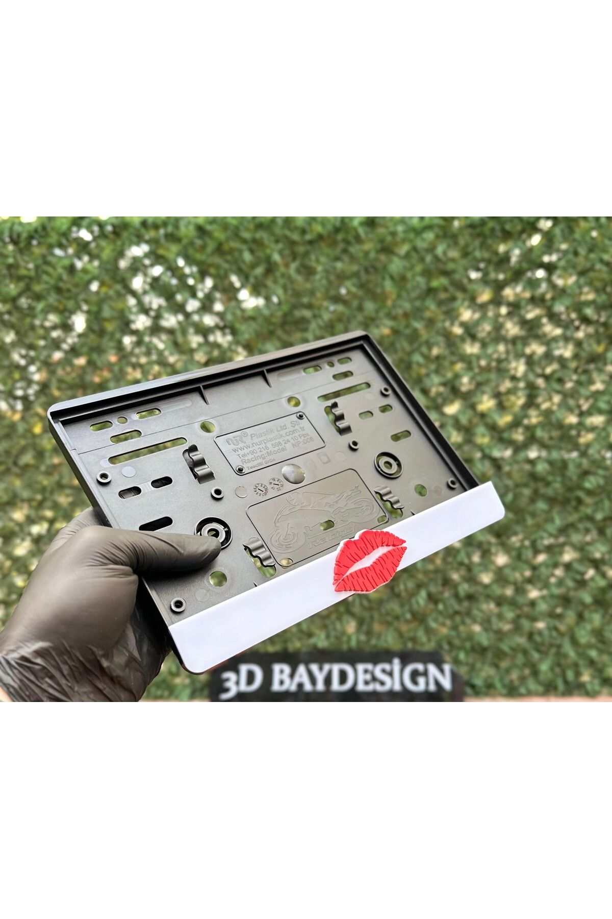 Öpücük Motorsiklet Plakalığı