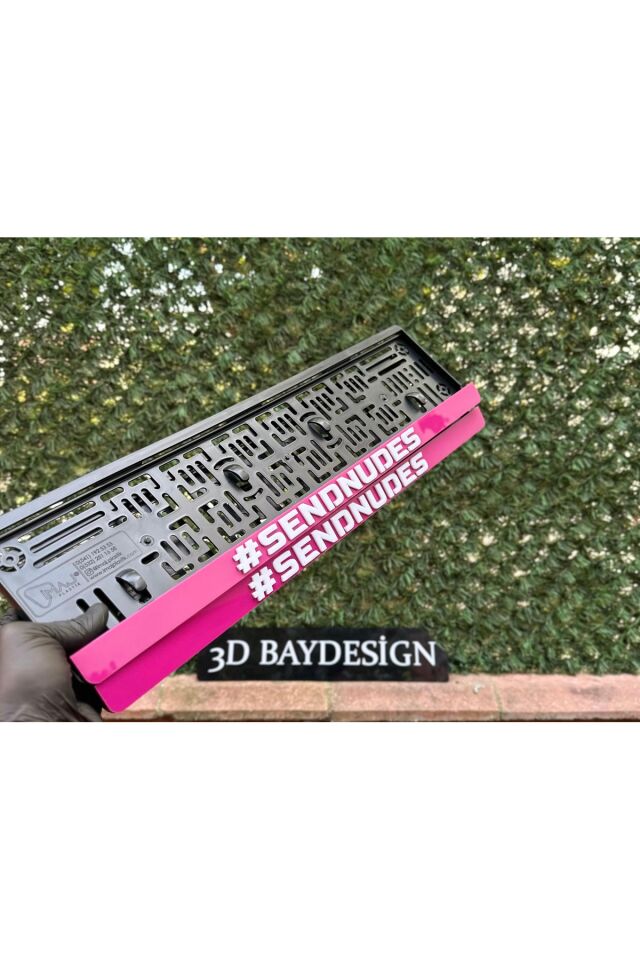 Sendnudes Pleksi Plakalık (2 Adet Büyük)