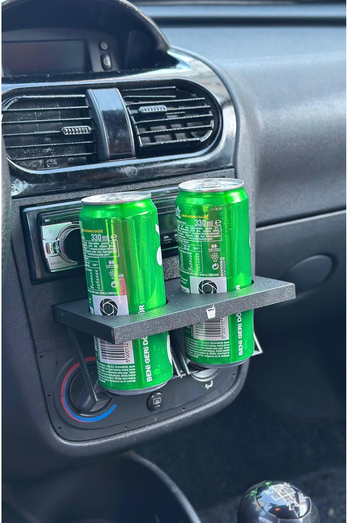 Opel Corsa-Combo C Çerçeveli Slim Bardaklık