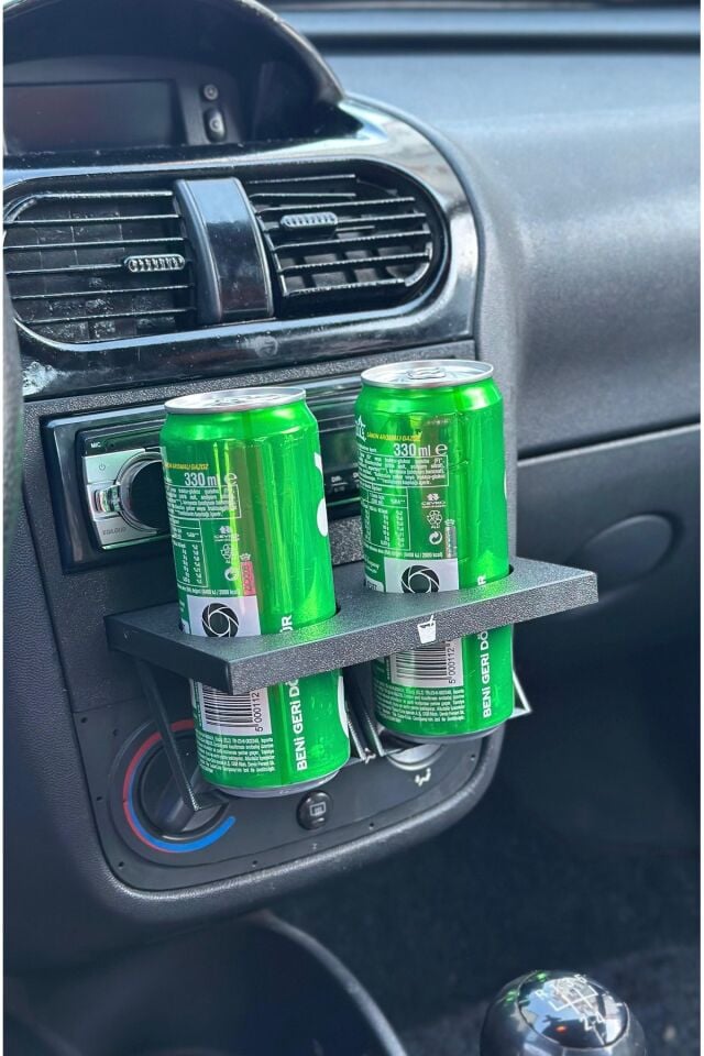 Opel Corsa-Combo C Çerçeveli Slim Bardaklık