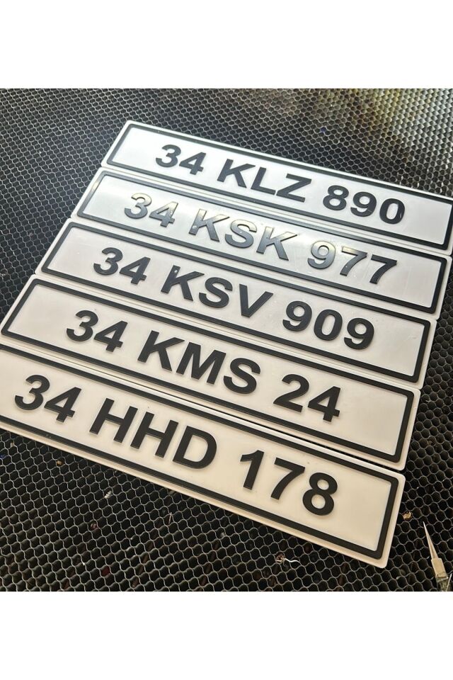 Araç Park Yeri Belirleyici Parlak Pleksi