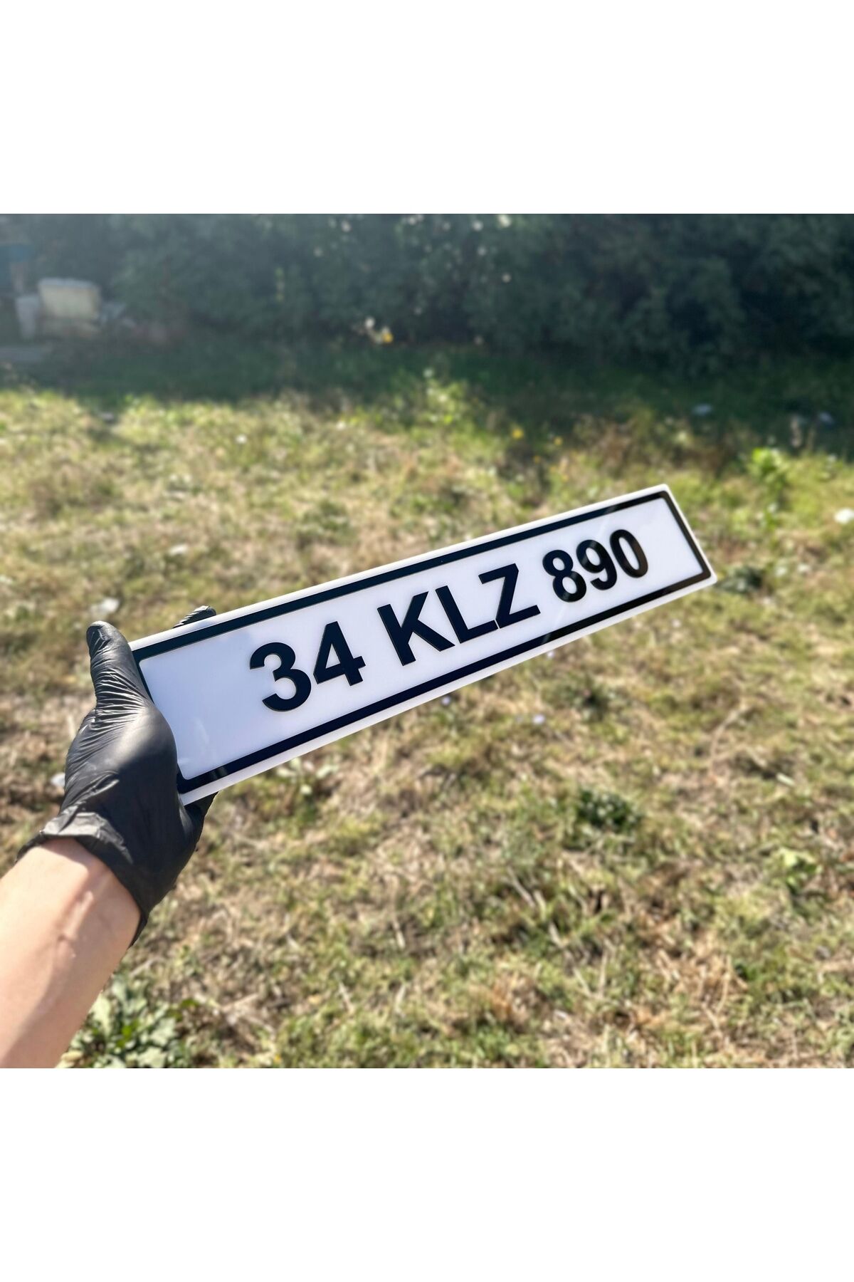 Araç Park Yeri Belirleyici Parlak Pleksi