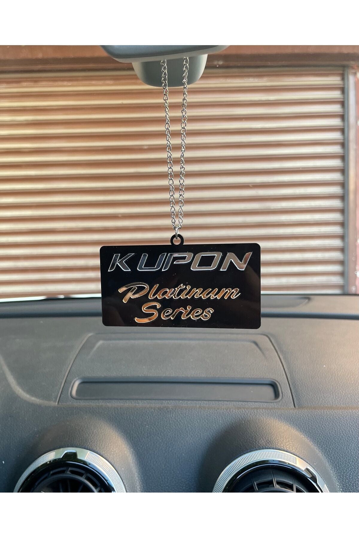 KUPON Platınum Serıes Dikiz Ayna Süsü (Gold-Krom)