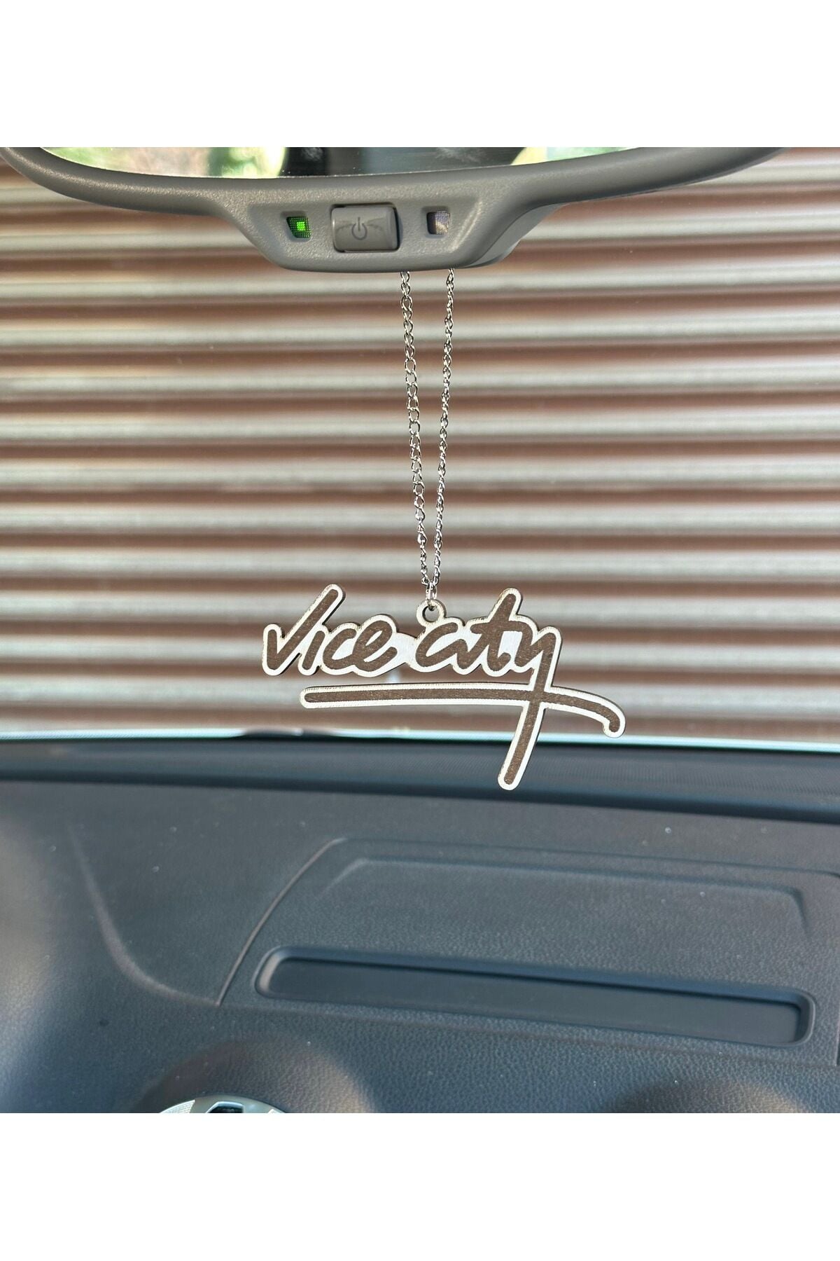 Gta Vice City Ahşap Dikiz Ayna Süsü