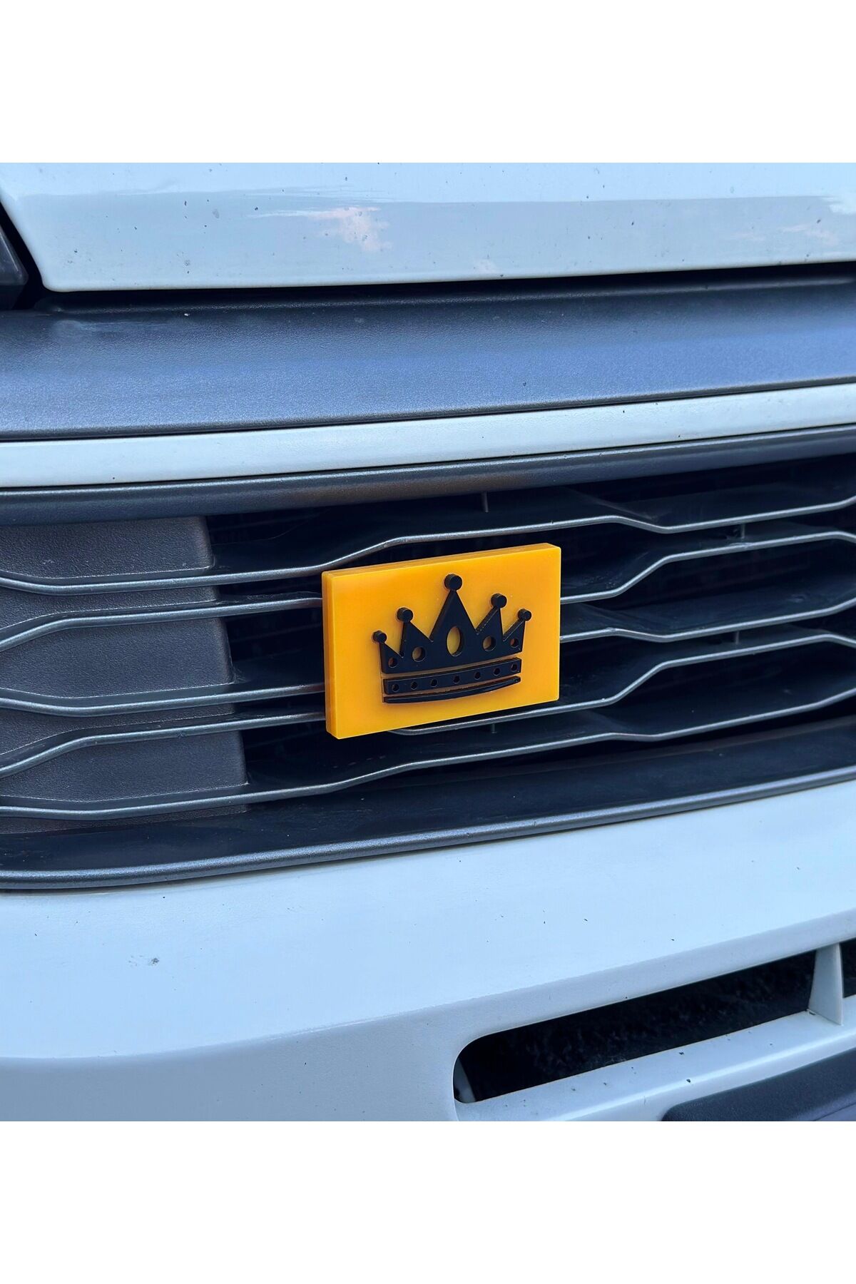 Kral Taçı Pleksi Panjur Arması Vidalı