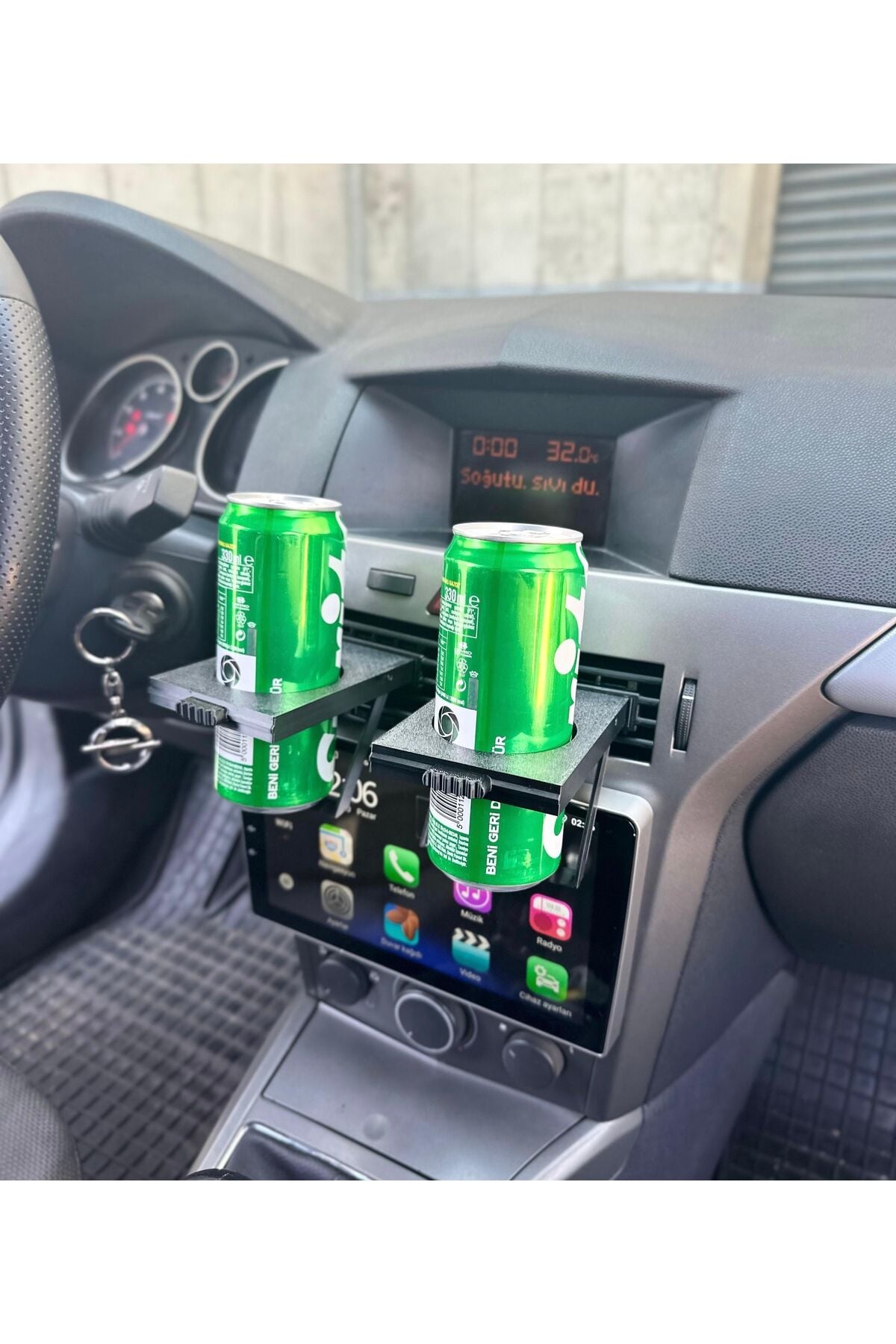 Opel Astra H Slim Bardaklık 2 Adet