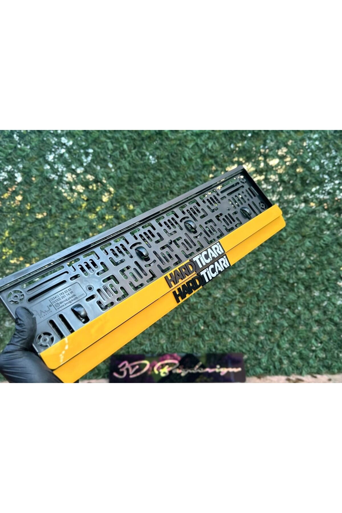 Hard Ticari Pleksi Plakaklık 2 Adet Büyük