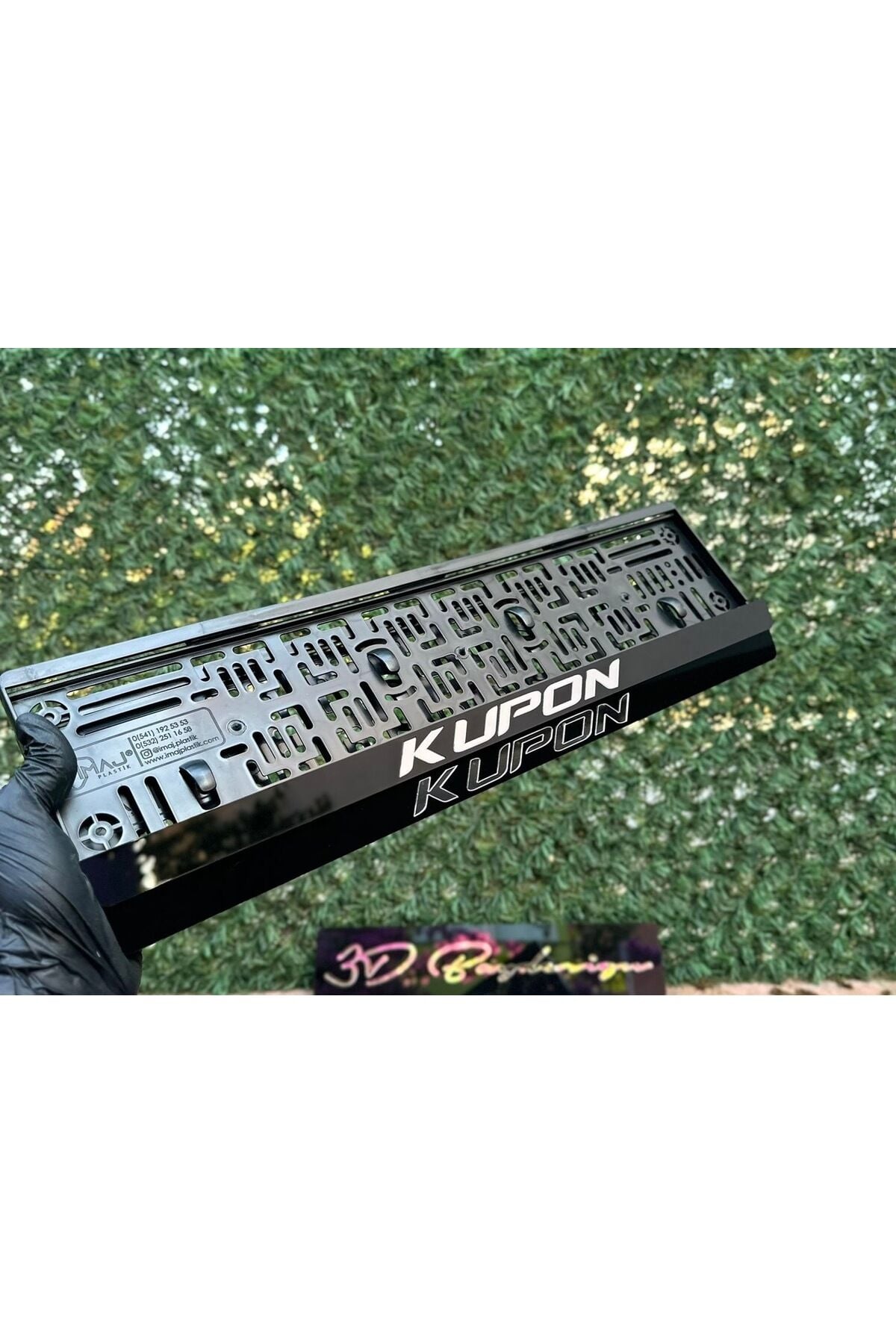 KUPON Pleksi Plakaklık 2 Adet Büyük