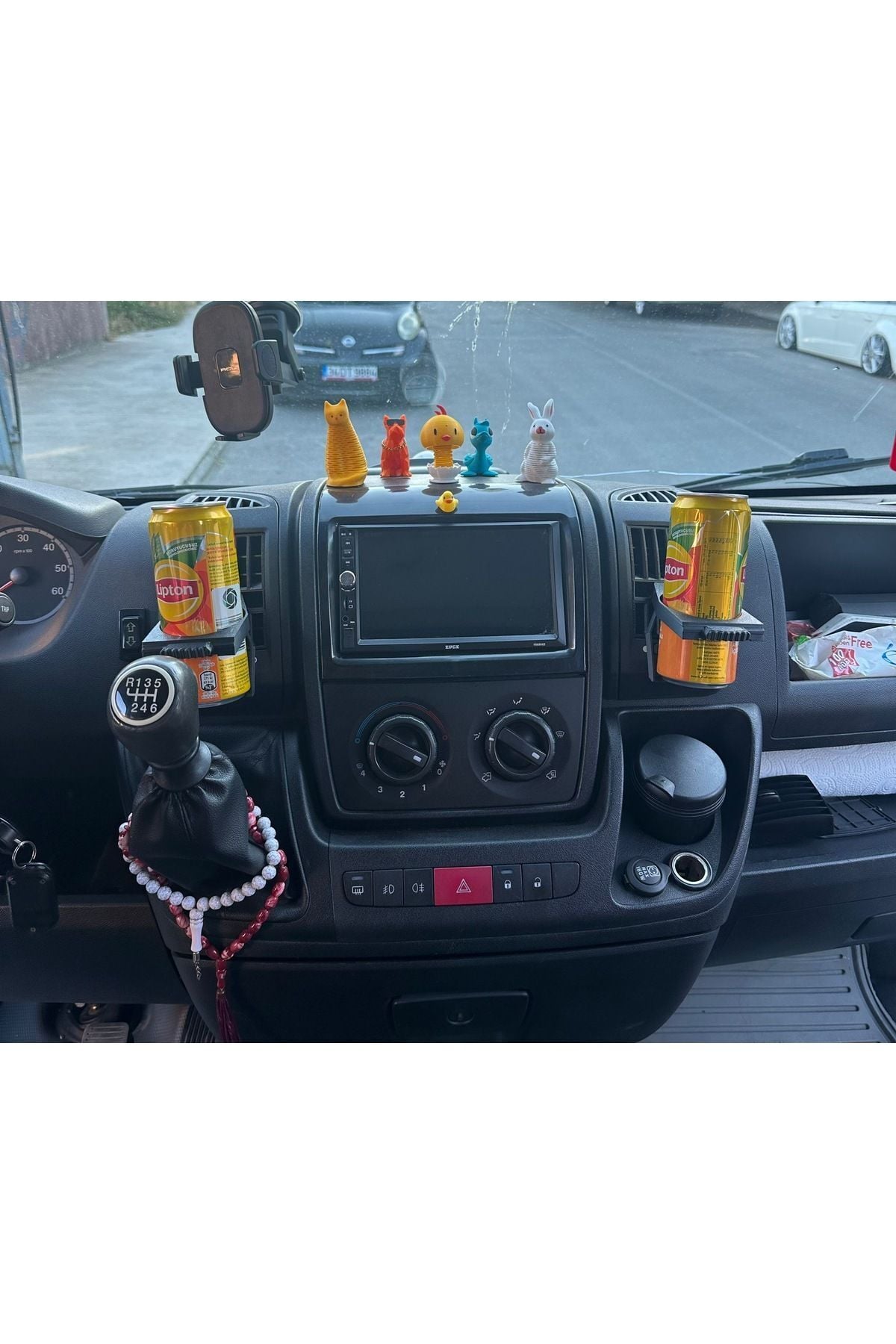 2008-2022 Arası Cıtroen Jumper-fiat Ducato-peugeot Boxer Orta Konsol Bardaklık 2 Adet