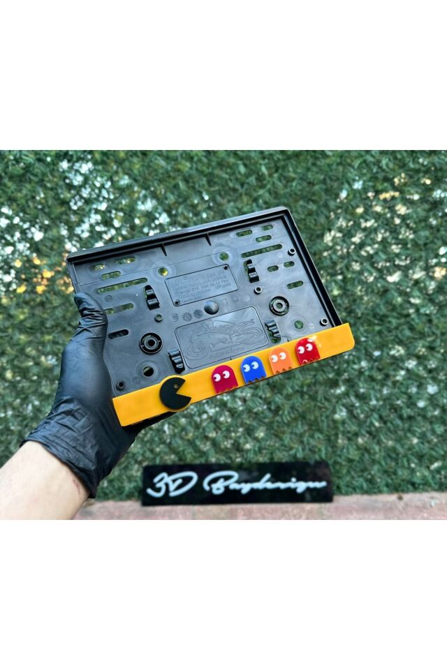 Poc-Man Motorsiklet Plakalık