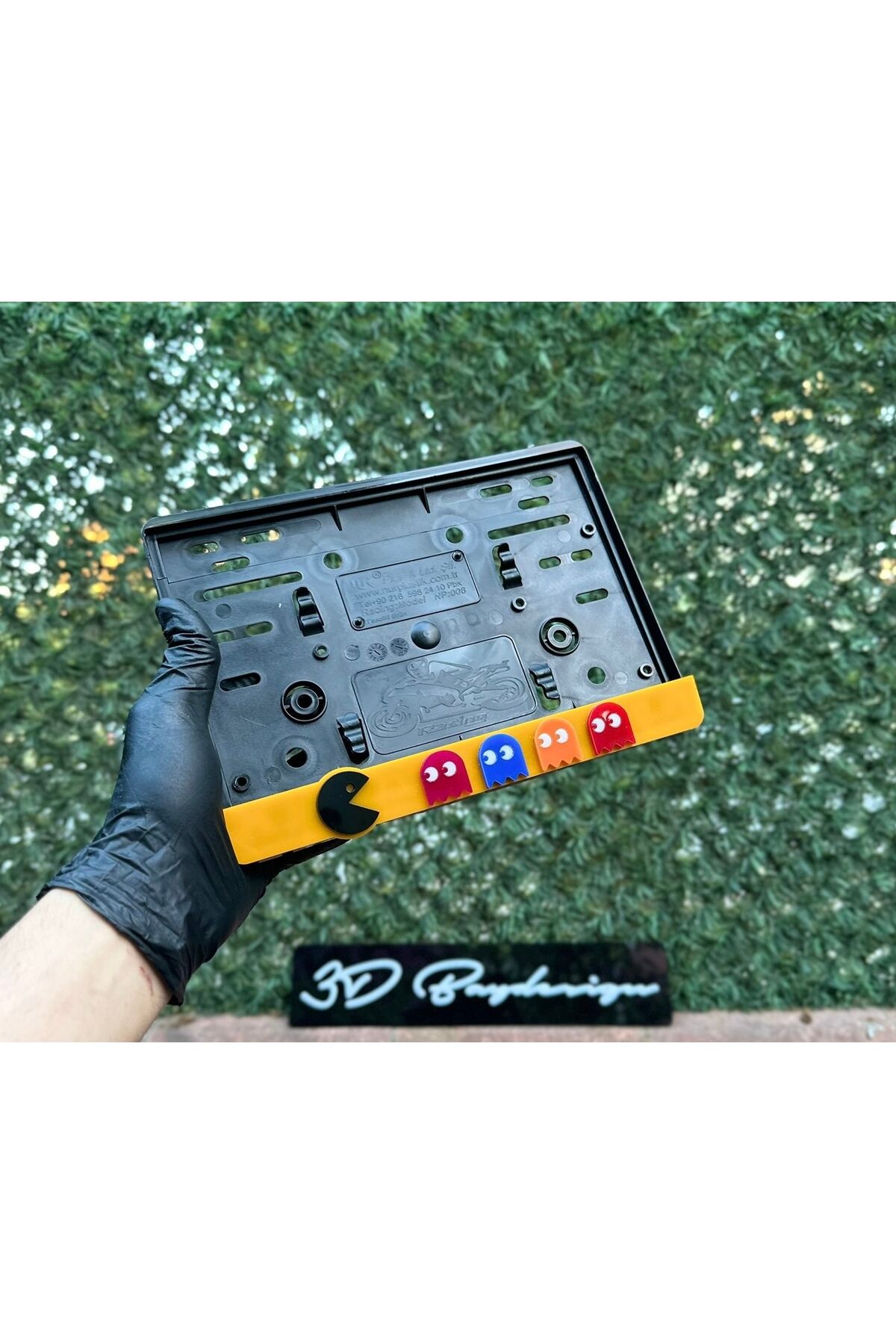 Poc-Man Motorsiklet Plakalık