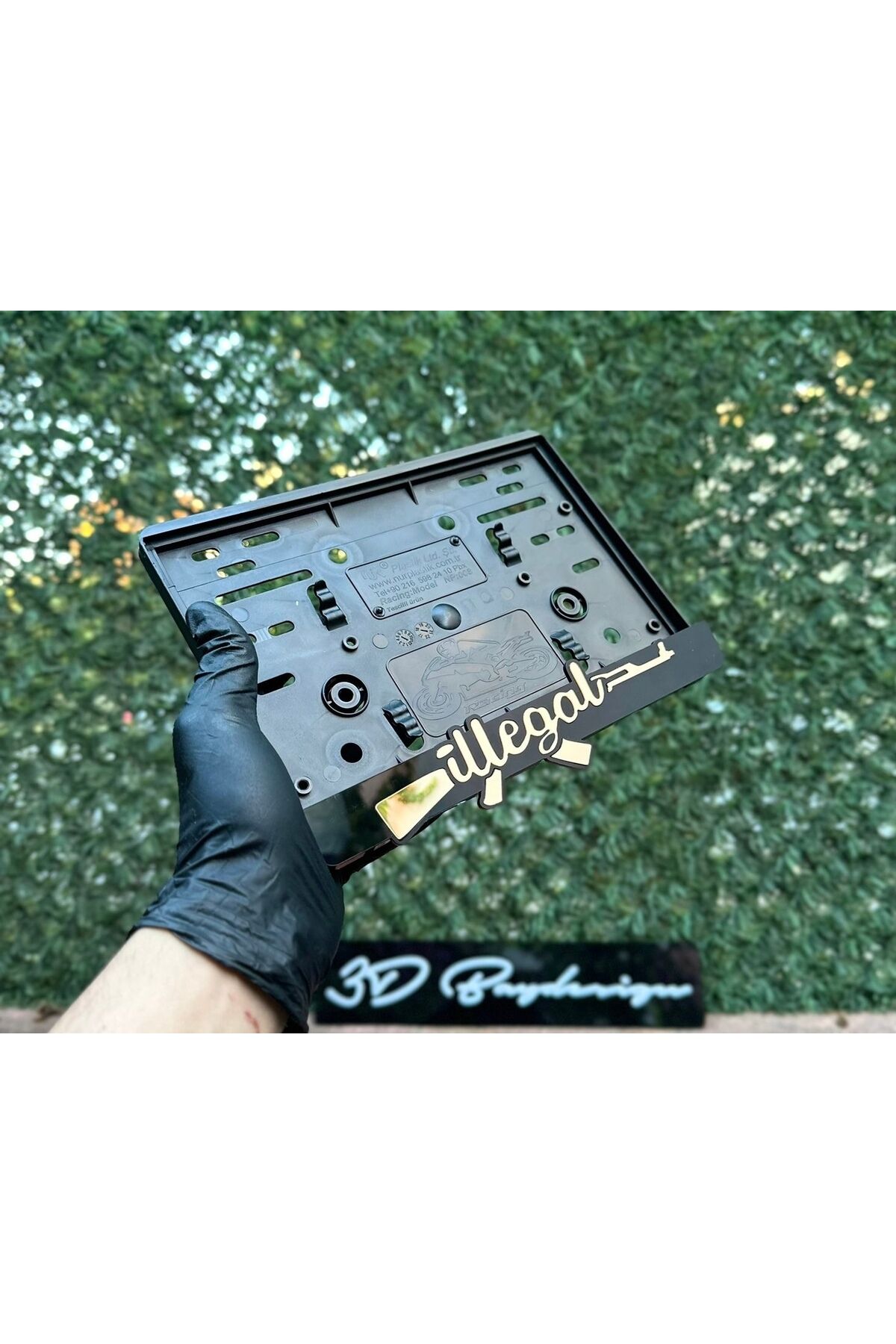 İllegal Motorsiklet Plakalık